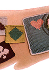 Canasta or Bridge Place Mats Pattern